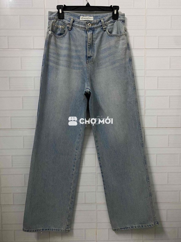 Approach0.1 Korea Stone Faded Baggy Denim