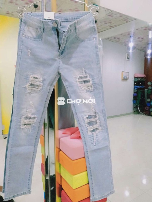 sale 6 Quần jean nam biker size 28