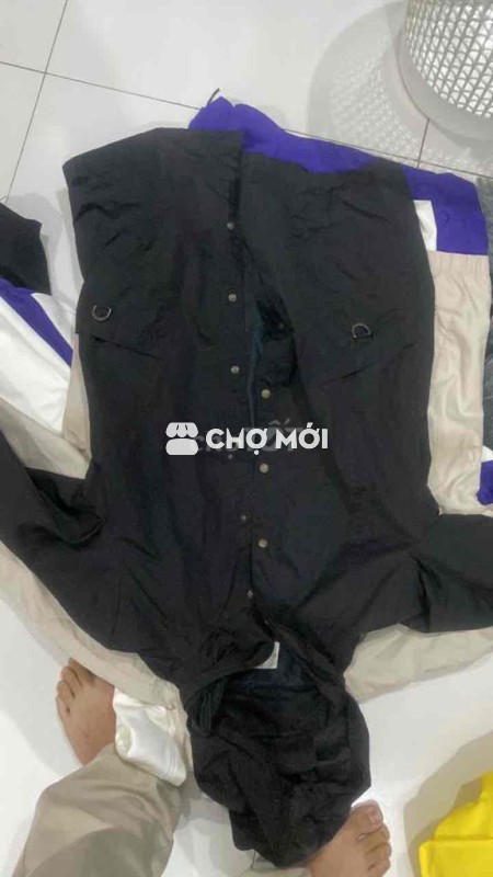 Áo khoác Unisex màu Đen