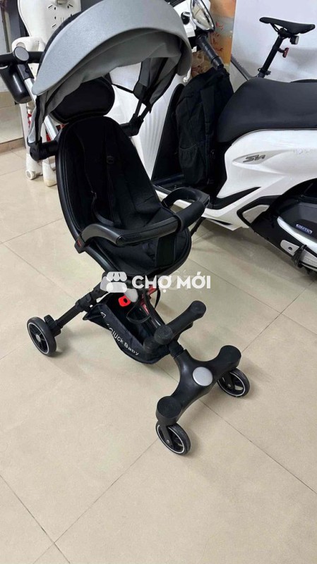 Xe đẩy Gluck G8 Xám đen