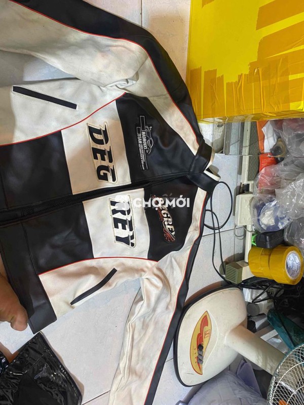 Áo khoác da DEGREE nam chưa sử dụng