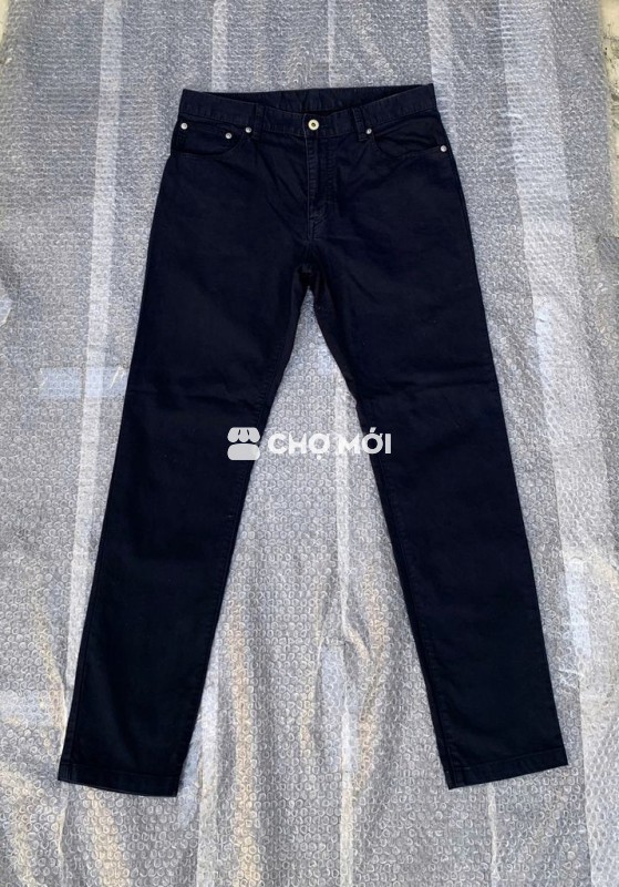 🔔Quần Jean NHẬT -sz 33 - eo 86 -xanh đen FREE SHIP