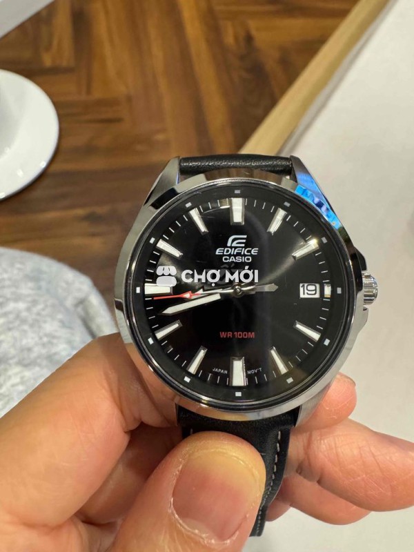 Đồng hồ Casio Edifice dây da Nam siêu đẹp