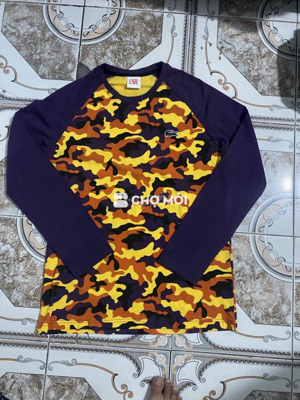 Áo thun dài tay Lacoste Live nam Cotton Sz4