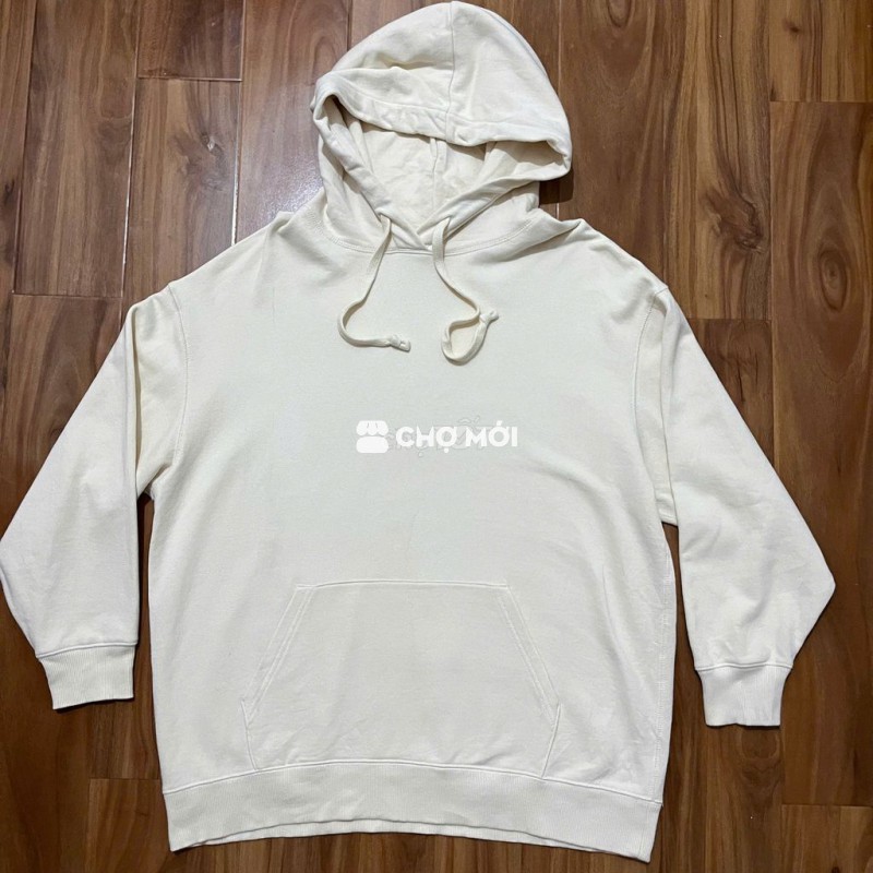 Áo hoodie Uniqlo Kem size M