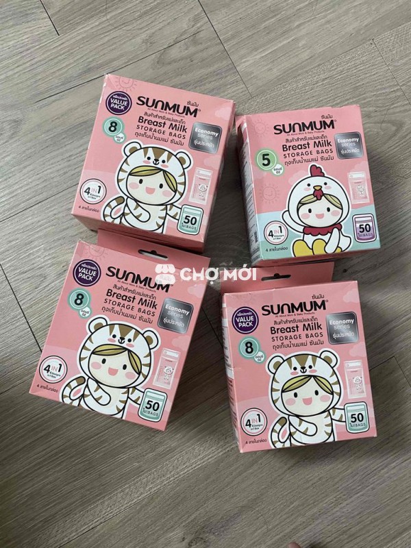 Túi trữ sữa SUNMUM 5oz, 8oz