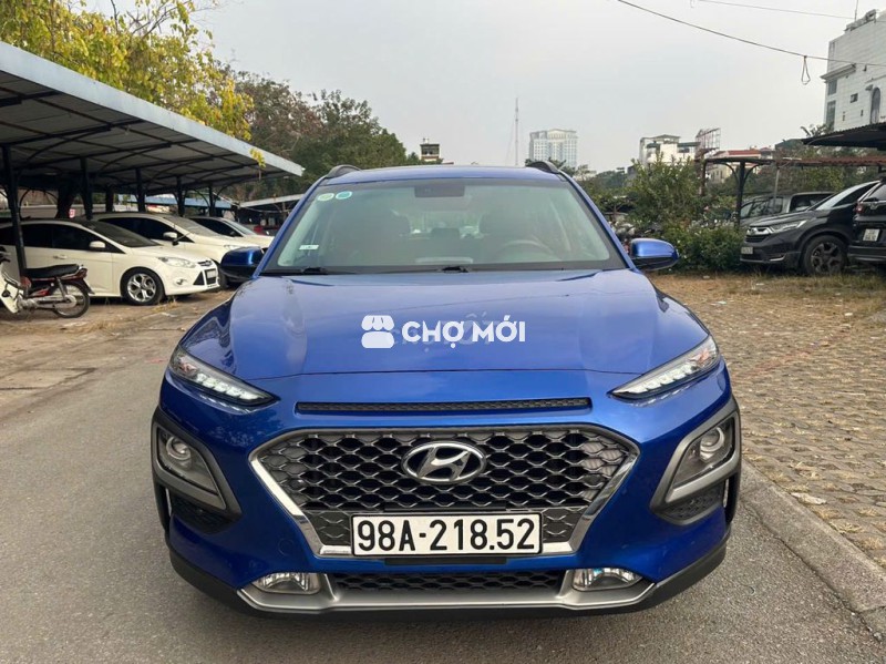 Hyundai Kona 1.6 Turbo 2018 đky 2019 Màu Xanh