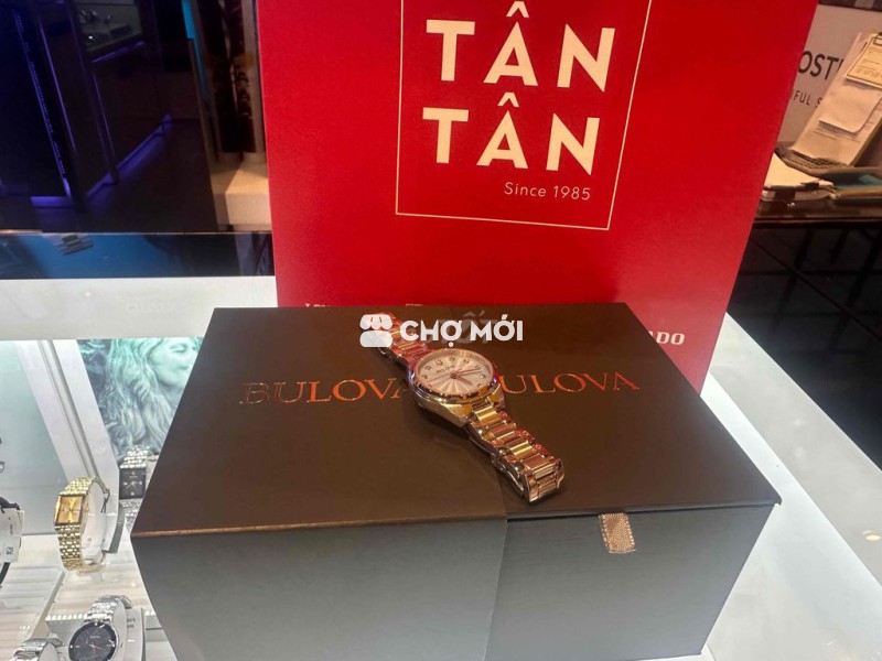 Đồng hồ Bulova Nữ Vàng hồng Mới 99%