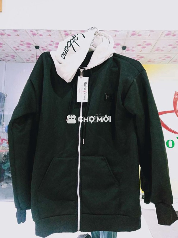 Áo khoác hoodie Unisex 50-60 kg vải mềm mại