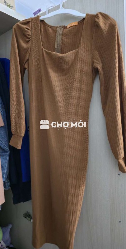 Đầm nữ vải Đen body