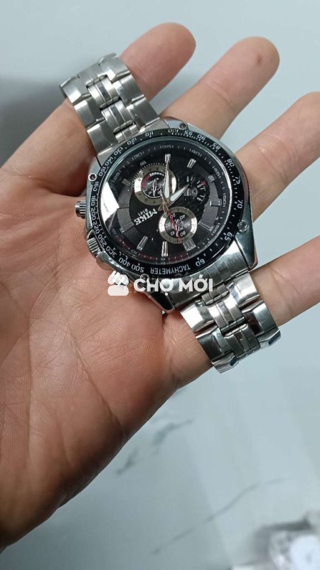 Đồng hồ MR MIKE Nam Kim loại Bạc