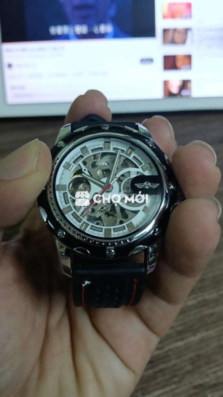 Đồng hồ Winner Nam Cơ Đen