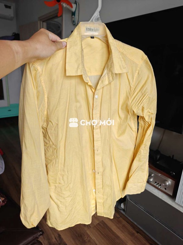 Áo sơ mi nam vải size trên dưới 70kg