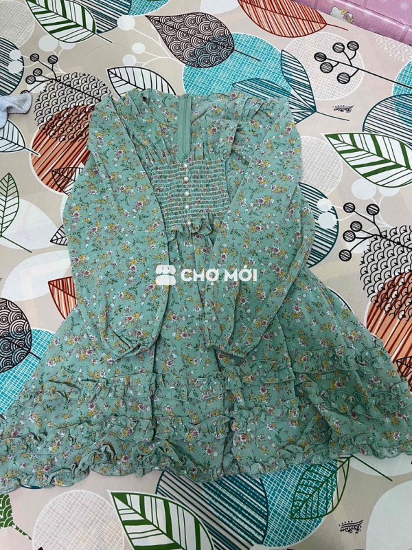 Đầm nữ voan hoa