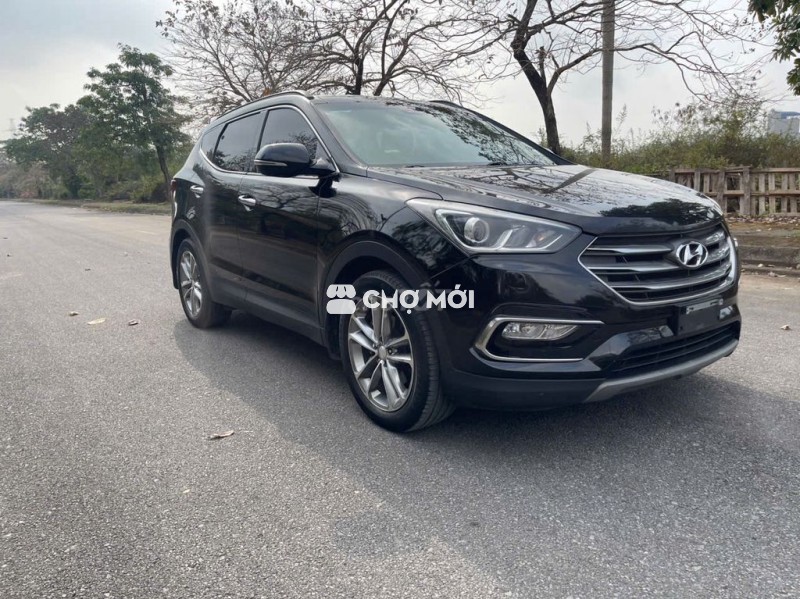 Hyundai Santa Fe 2018 Đen 68000 km
