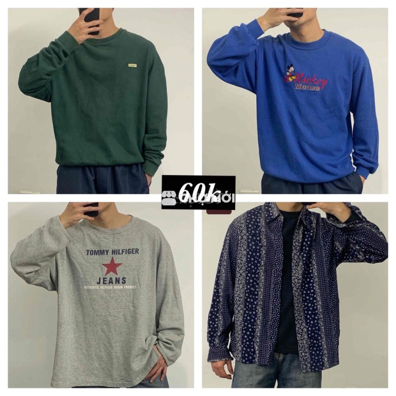 nhiều quần áo đang mặc bán dọn tủ