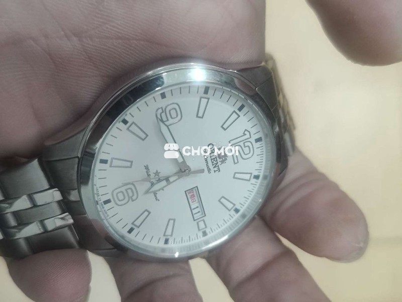 Đồng hồ Orient Nam 42mm Bạc Mới 100%