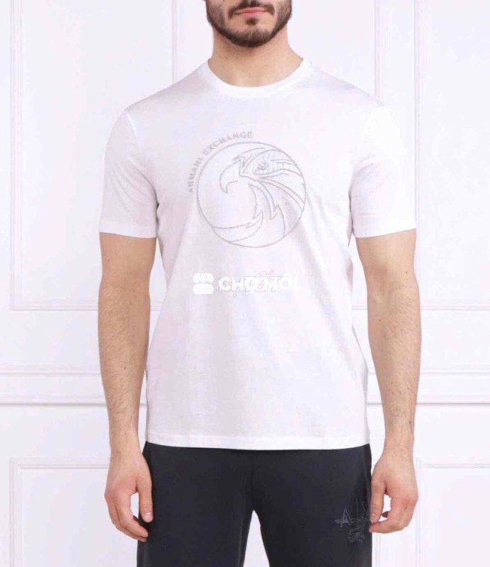 Áo thun Armani Exchange Nam Trắng còn s m