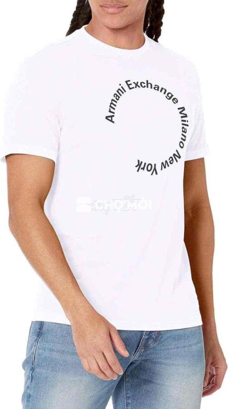 Áo thun Armani Exchange Nam Trắng M 70-80kg