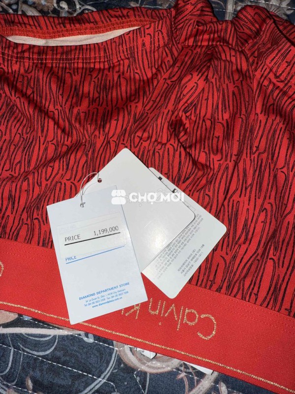 Quần boxer Calvin Klein Nam size M