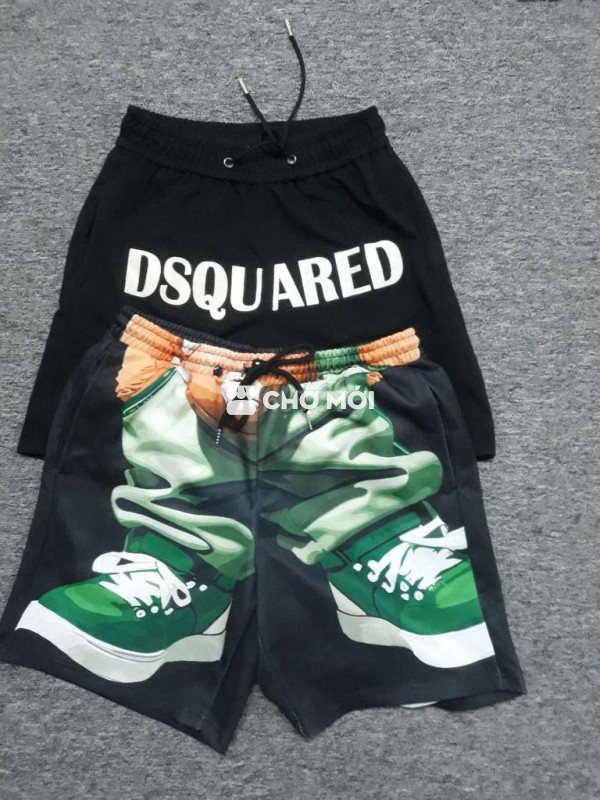 Quần đùi Dsquared2 Nam size S Đen