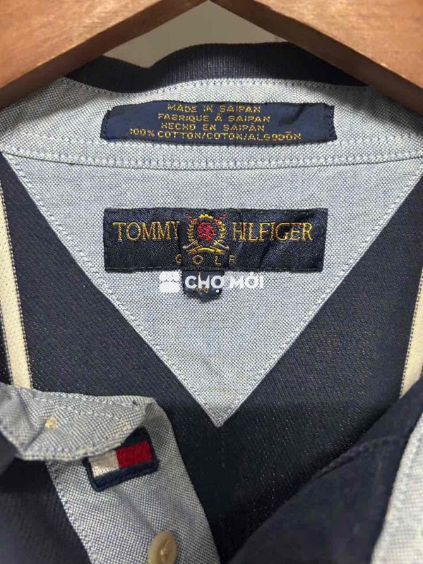 Áo polo Tommy Hilfiger nam Cotton size L