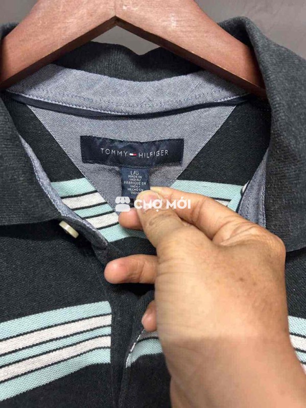 Áo polo Tommy Hilfiger nam Cotton size L