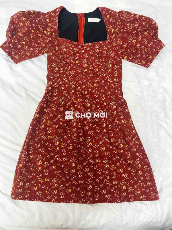 Đầm Nhung tăm Nữ size S
