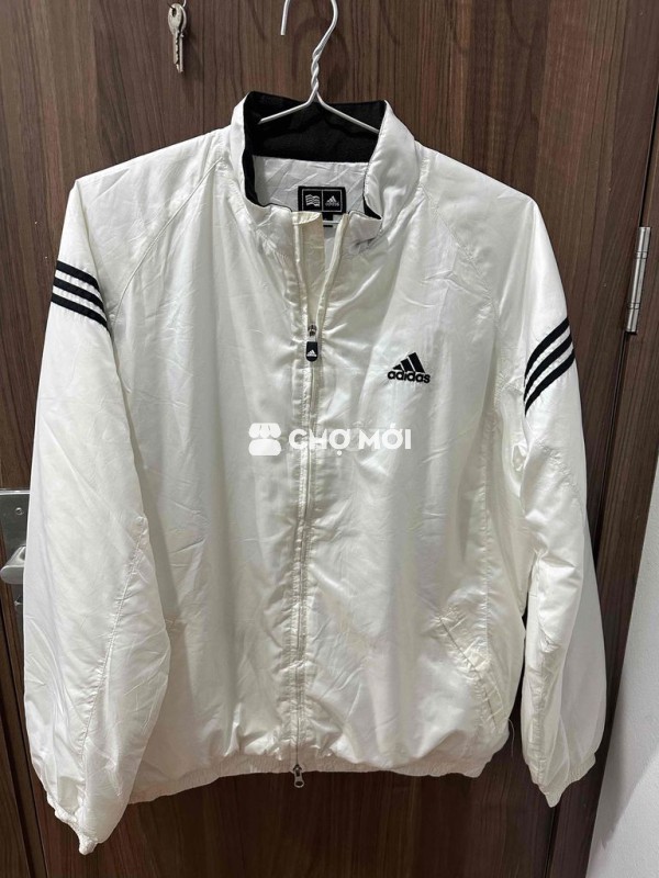 Áo khoác Phao Adidas trắng ngang 59 dài 71