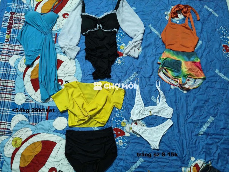 Quần áo nữ vải nhiều màu