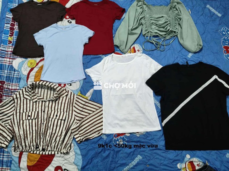 Áo thun nữ vải đa dạng