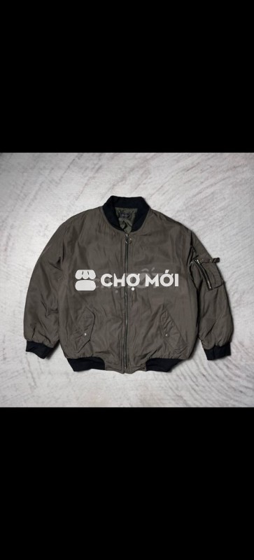 Áo khoác bomber Roem Unisex Nâu