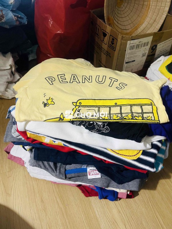 {Tặng} Áo thun bé trai size 120-130 đã dùng