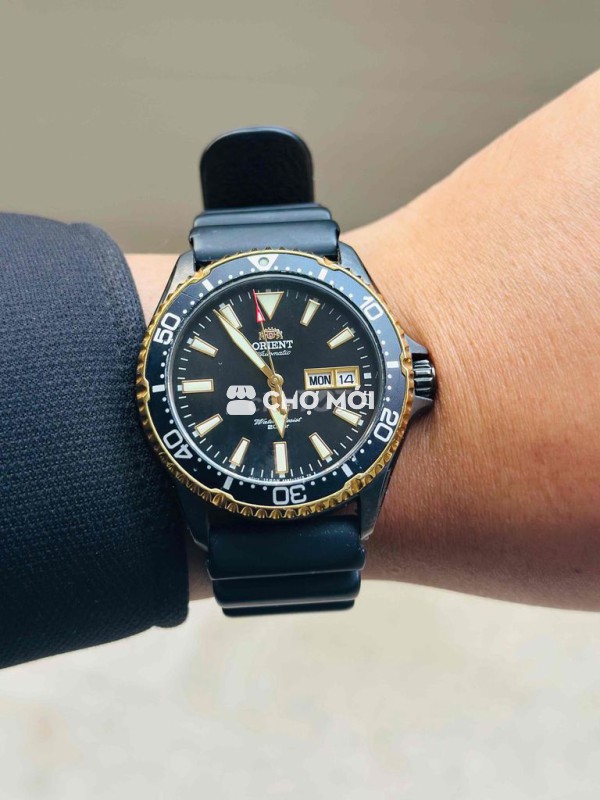 Đồng hồ Orient Mako 3 Nam Đen