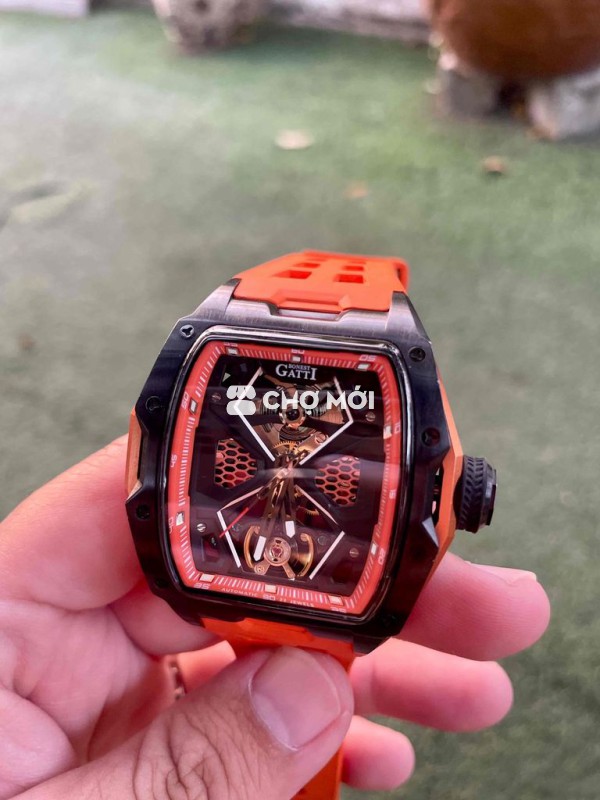 Đồng hồ đeo tay Gatti nam Cao su