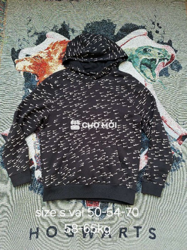 Áo hoodie Nike Polyester Đen S