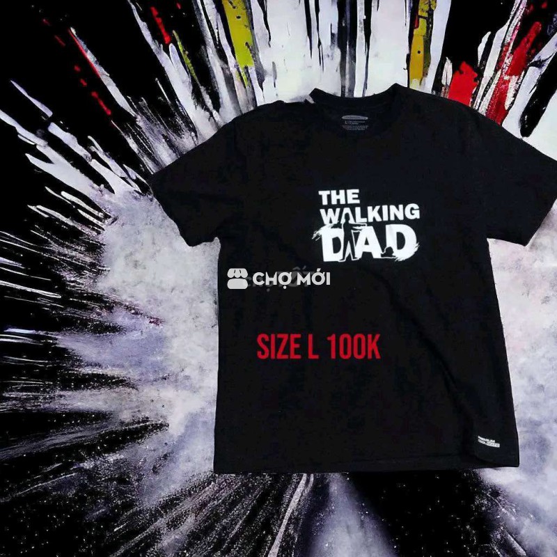 Áo thun Unisex Đen size L