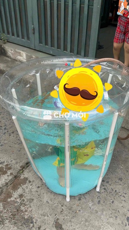 Bể bơi trẻ em nhựa trong suốt