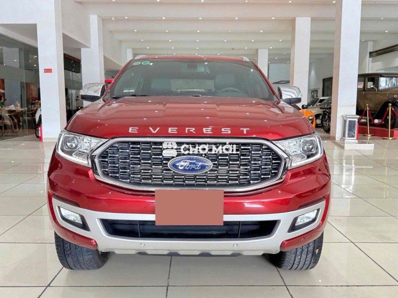 EVEREST TITANIUM 4x2AT 2021 MÀU ĐỎ 1 CHỦ MỚI CỨNG