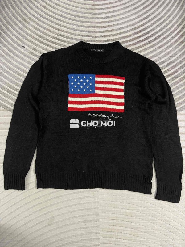 Áo len Bling Leads size M Số đo: ngực 56, dài 67 G