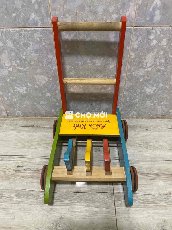 Xe tập đi An An Kids Gỗ tự nhiên