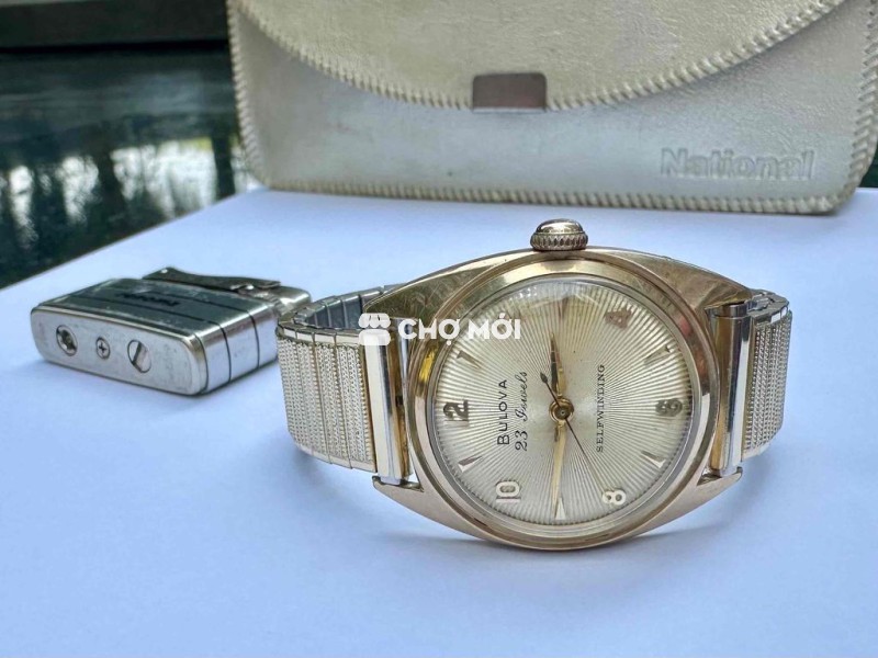 Bulova Vintage Self Winding 10K gold bezel