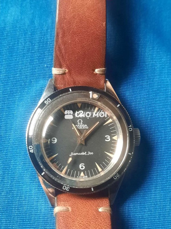 Đồng hồ Omega Seamaster 300 Nam Dây da Nâu