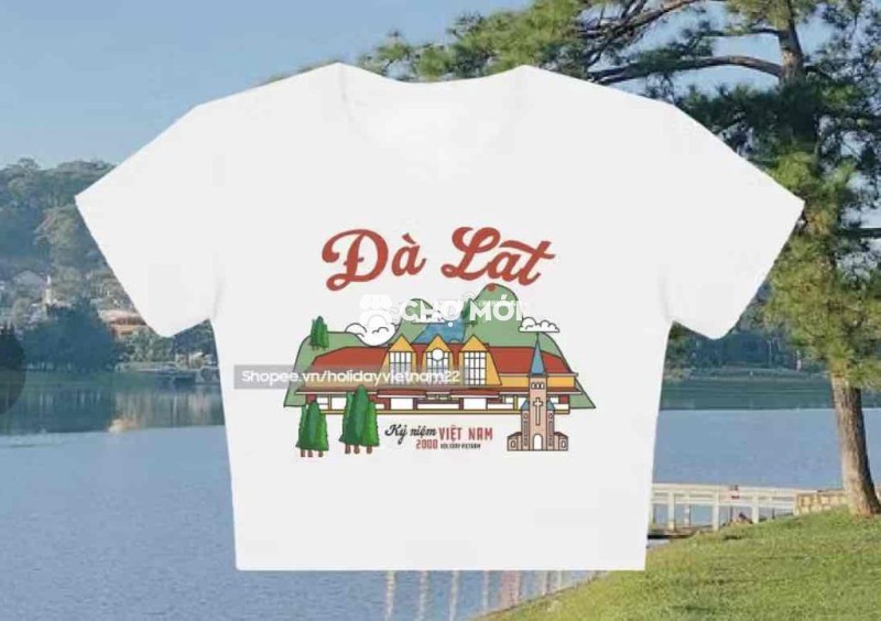 ÁO THUN CROPTOP MINI TEE ĐÀ LẠT