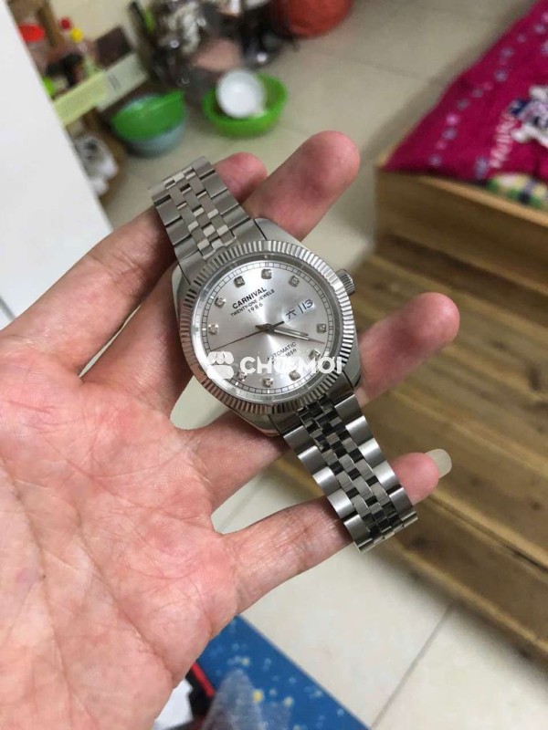 Đồng hồ Carnival Nam Thép không gỉ