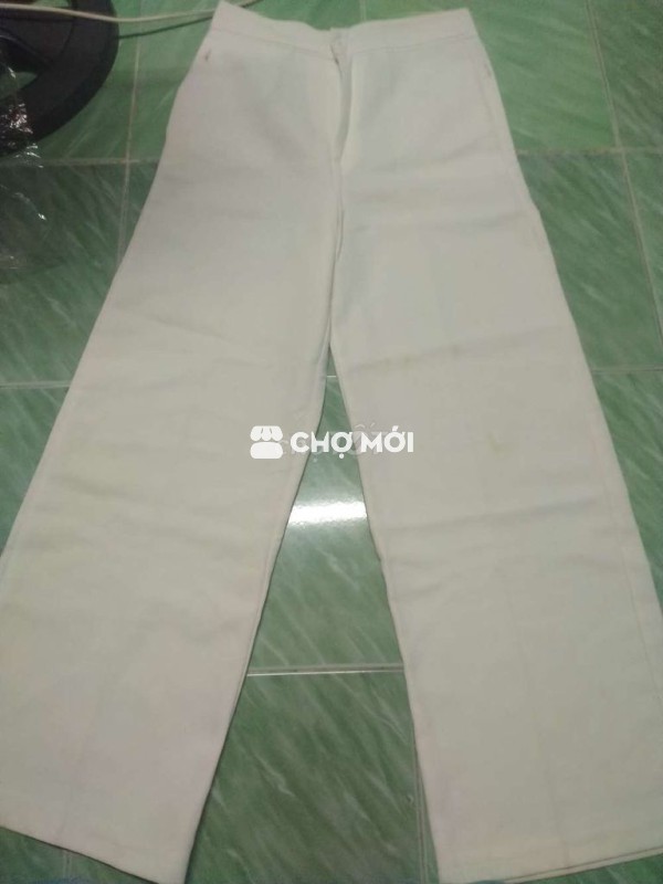 Quần ống rộng Nữ vải mềm mại