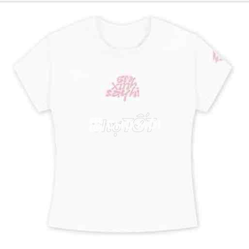 Áo thun nữ size L màu Trắng