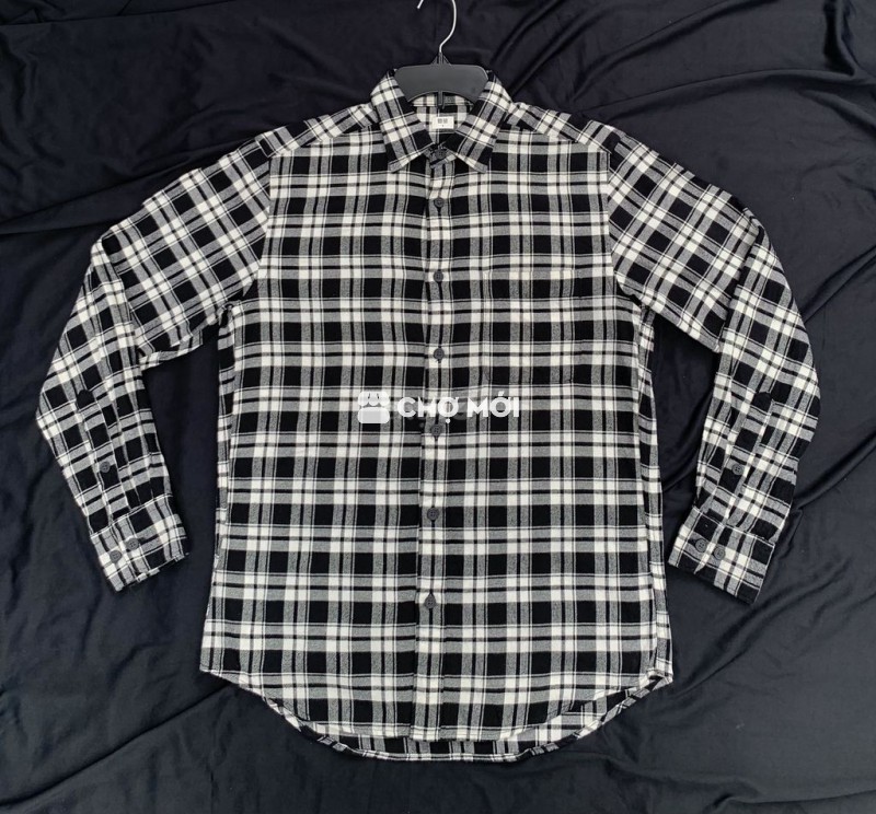 🔔Áo sơmi Uniqlo - sz L 68-75kg -FREE SHIP -tay dài