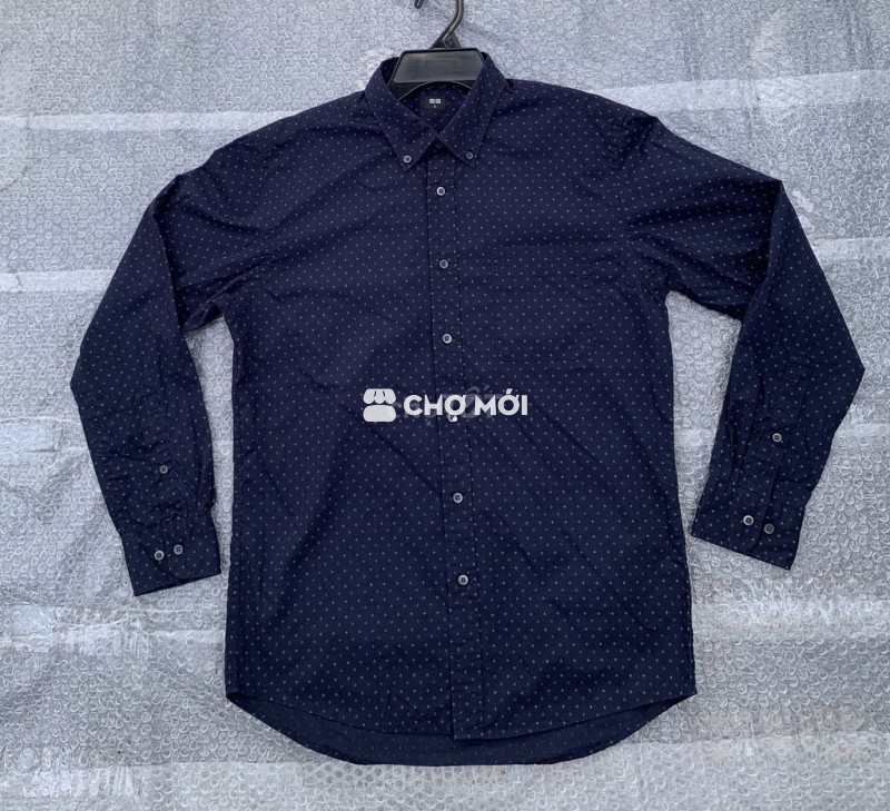 🔔Áo sơmi UNIQLO - sz L 63-69kg - FREE SHIP tay dài