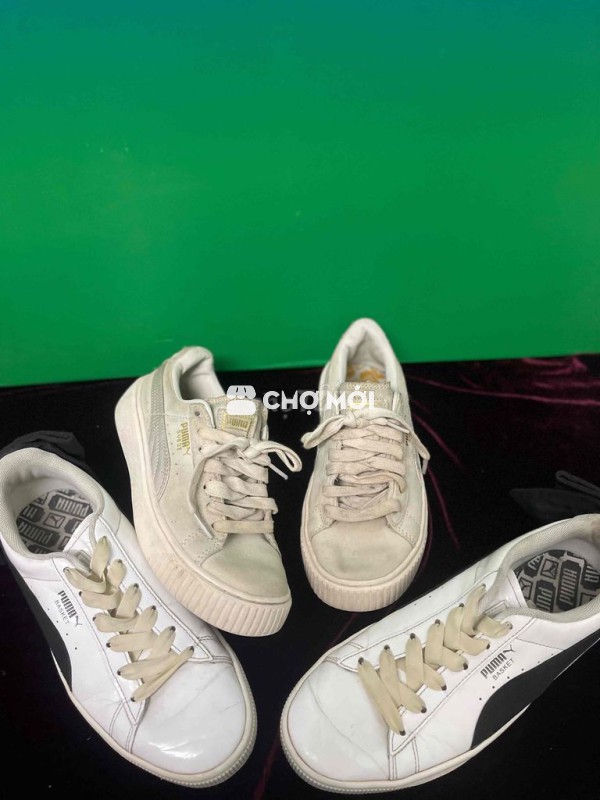 Giày thể thao Puma Trẻ em Trắng kem